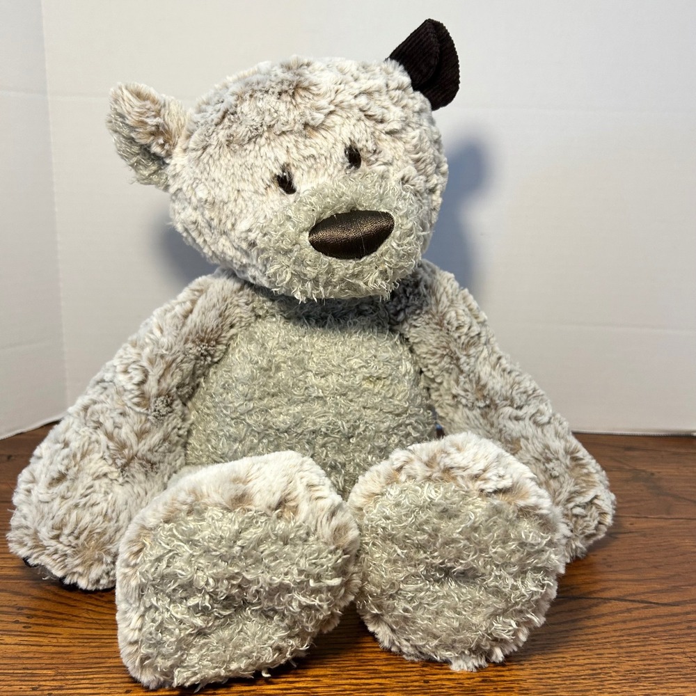 DEMDACO Giving Collection Teddy Bear Plush Cream Taupe Weighted 5004700480 16in